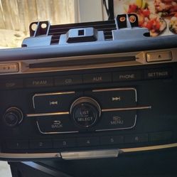 2013-2015 Honda Accord Radio AM FM Cd Player Receiver Replacement