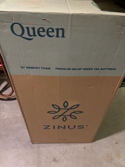 Queen 12 in green tea mattress and futon