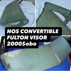 Fulton Visor Nos Convertible 