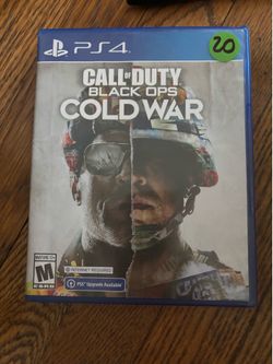 Call of duty Cold War PS4