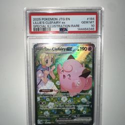 PSA 10 Lillies Clefairy Ex 184  