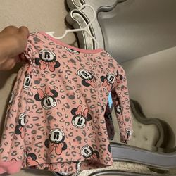 3t Minnie Mouse  Pj Set 