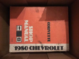 1980 Corvette Vintage Manual
