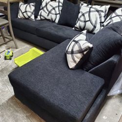 Black Sectional 