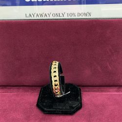 14K Gold Link Bracelet Len. 7 : 21.4 Grams 