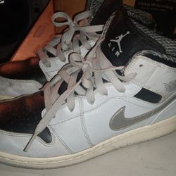 Nike, Air Jordan, Metallic Silver 