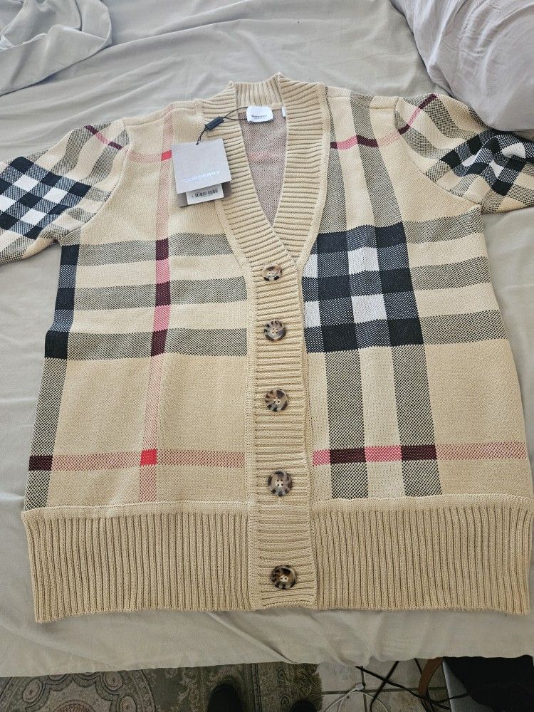 Authentic Burberry Cardigan