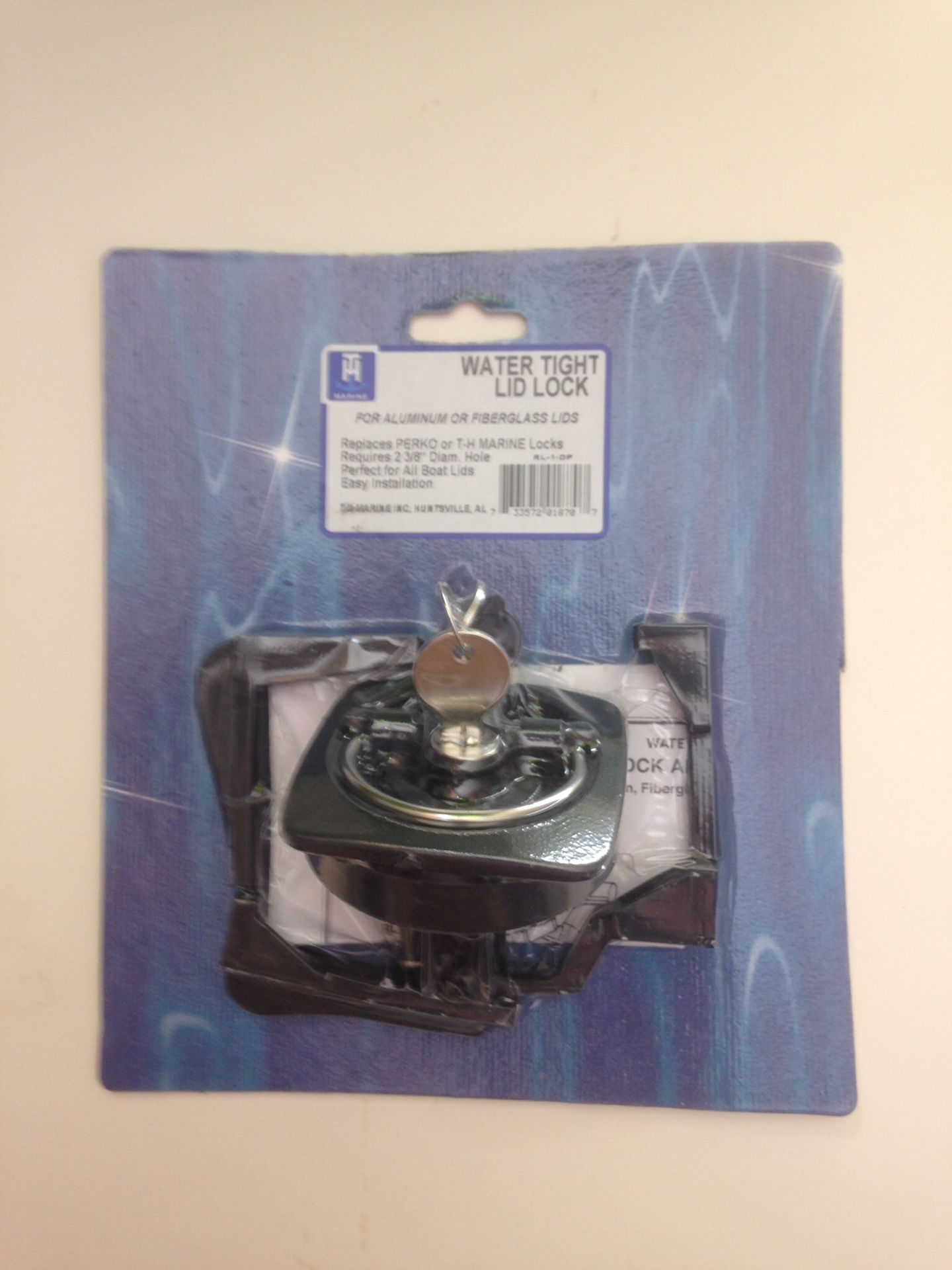 T&H Marine lid locks, Bass Boats