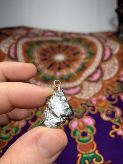High-Grade Campo Del Cielo Meteorite Pendant