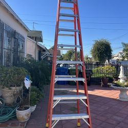 Escalera de 10 pies de fibra de vidrio