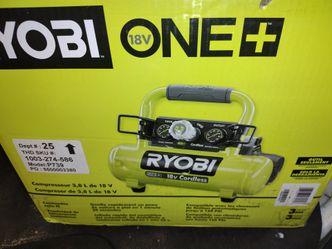 Ryobi 18V ONE+ Cordless Air Compressor P739