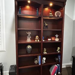 Solid Wood Bookshelf  in excellent condition