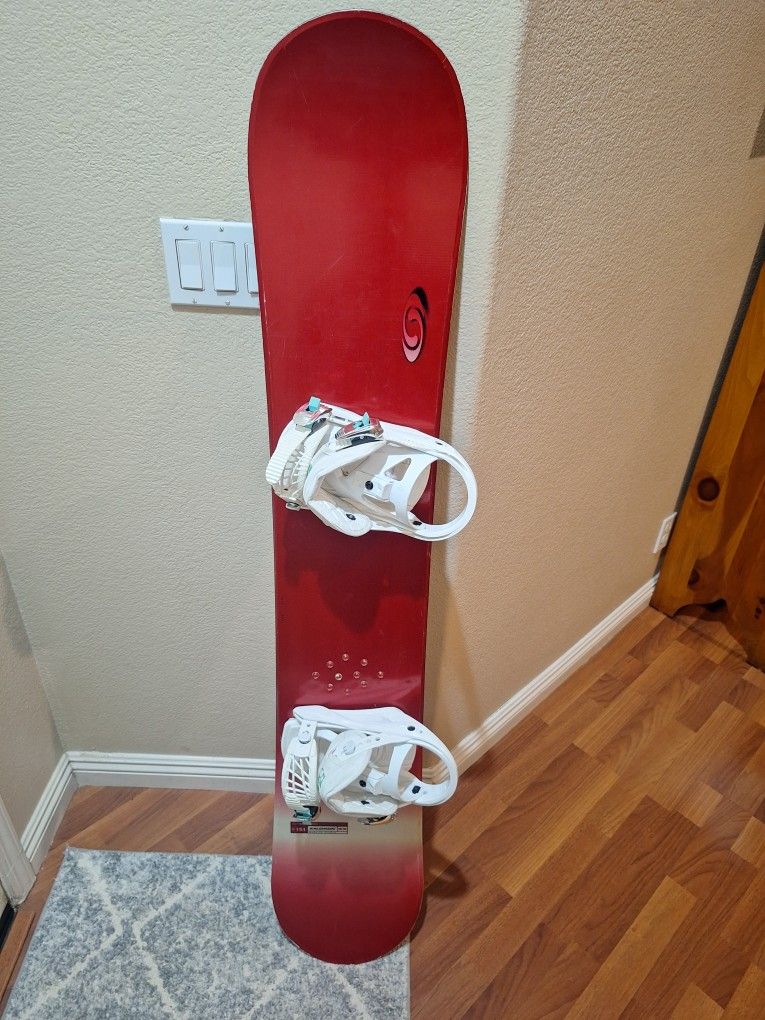 Salomon 151 Snowboard With 5th Element Bindings for Sale in Roseville