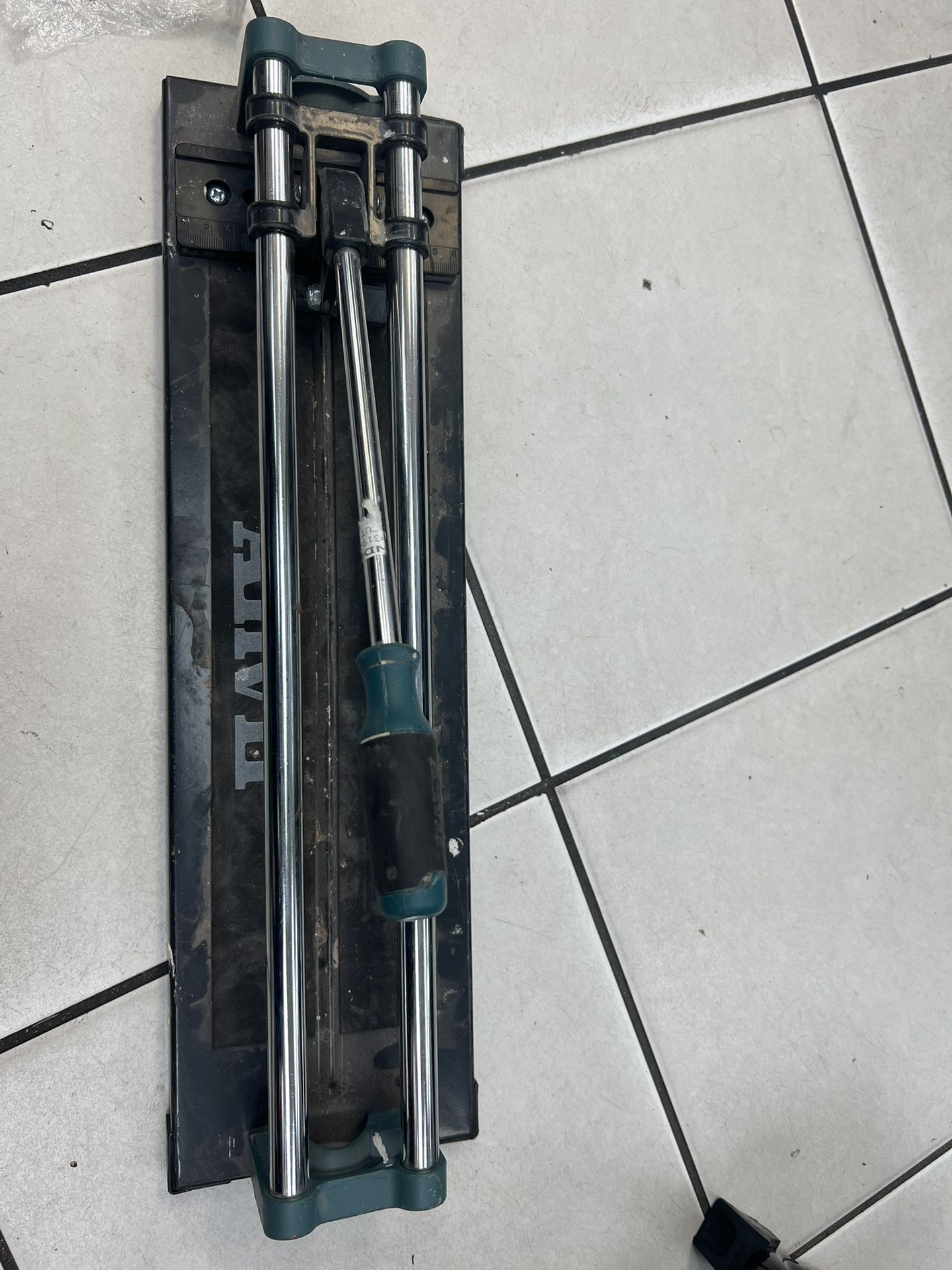 Anvil 14 in. Ceramic and Porcelain Tile Cutter with 1/2 in. Cutting Wheel