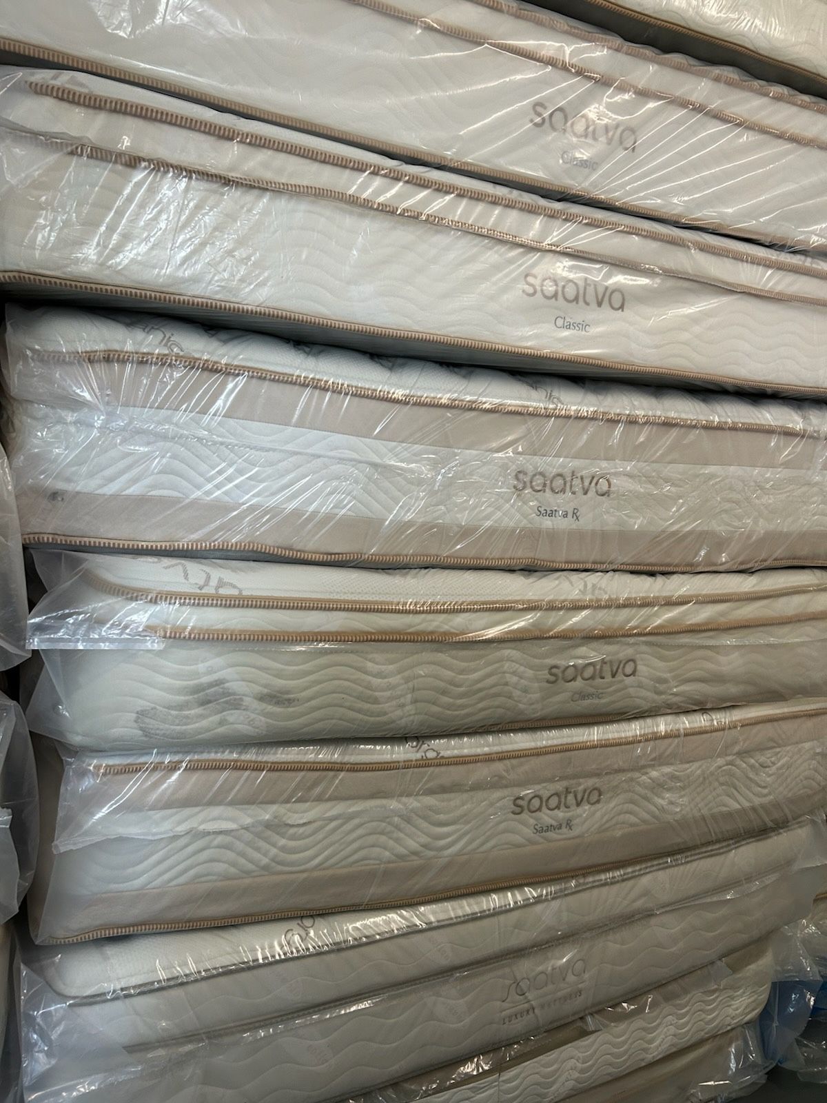 Luxury Saatva & Tempur-Pedic Mattresses – 50-80% Off!     •    Brand New, Minor Blemishes (Nothing That Affects Comfort)     •    King, Queen, Full, T