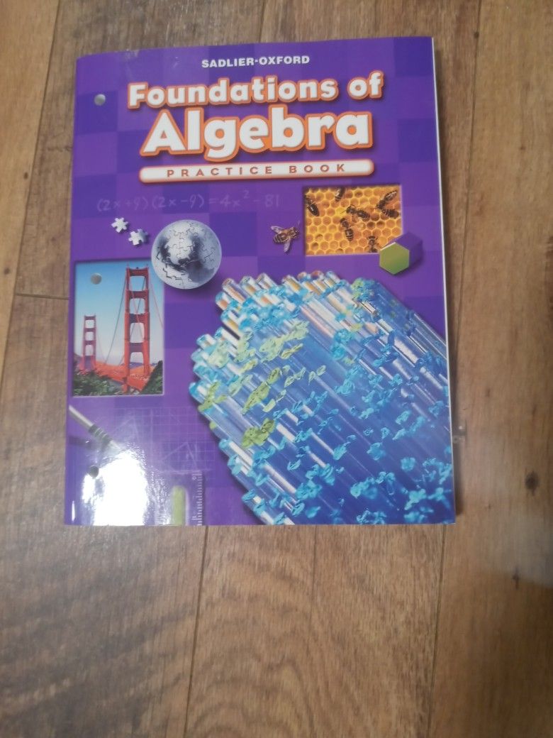 Brand New Algebra Practice Book (New)
