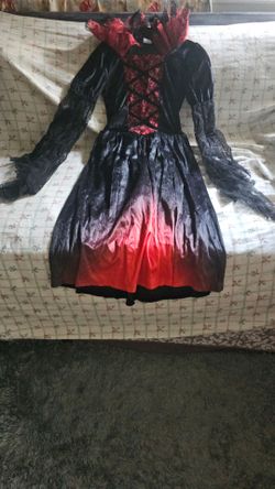 #Halloween #Goth #Vampire #Dress #Costume