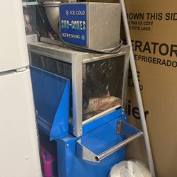 Snow Cone Machine With Cart