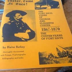 Custer Fort Hays Years 1(contact info removed)