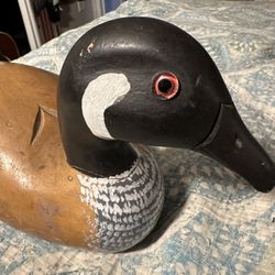 Vintage Hand Carved Duck decoy