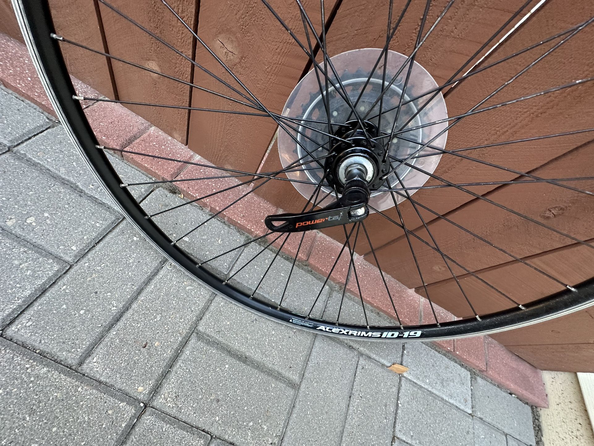 Alexrims ID-19 quick Release 700c Rear Wheel for Sale in Alexrims ID-19 quick Release 700c Rear Wheel for Sale in
