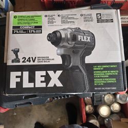 FLEX 24V 1/4" Hex Compact Impact Driver Kit FX1331-1A