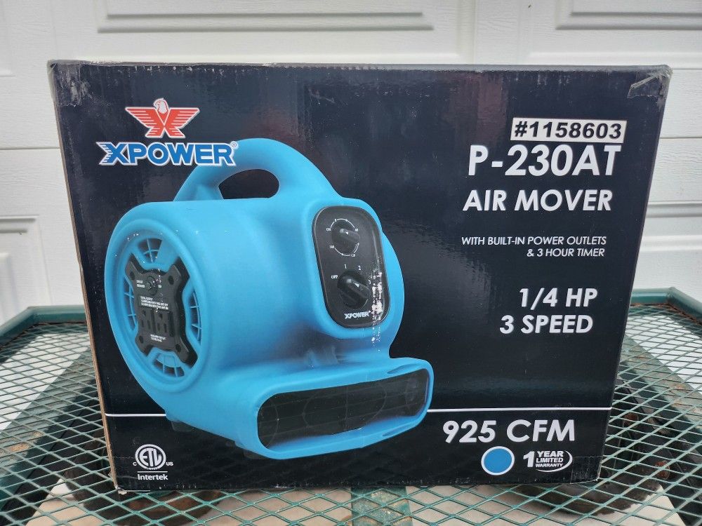 XPOWER Centrifugal Blower Fan -BRAND NEW