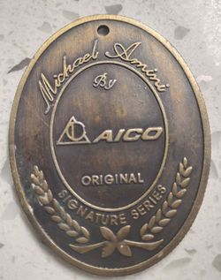 Armani and aico furniture tag