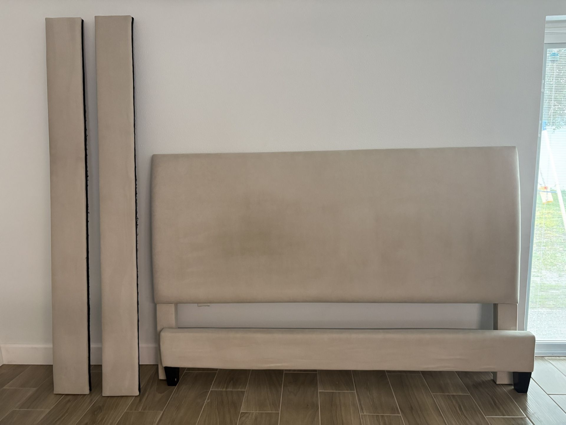 King size bed frame