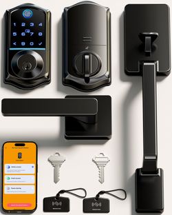 Veise VE017-D Smart Fingerprint Front Door Lock Set