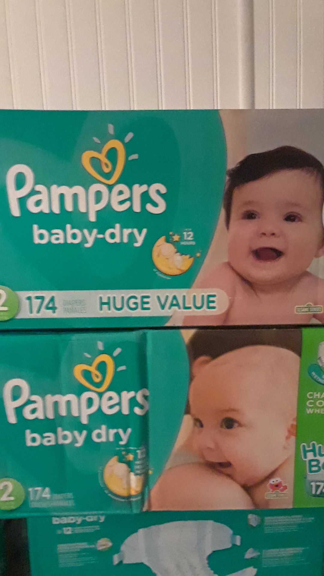 Pampers baby dry size 2 count 174 Sale in New Brighton, MN - OfferUp