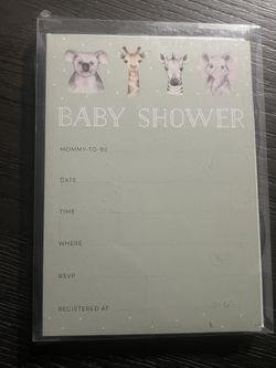 Baby Shower Inventations 