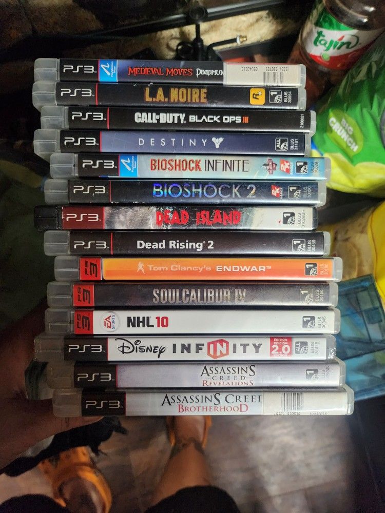 PS3 games $5 each