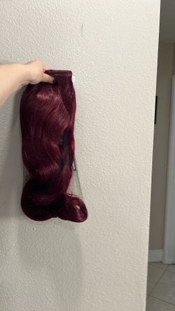 Burgundy Wig, Never Used