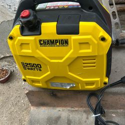 Champion Generator 2500 Watts