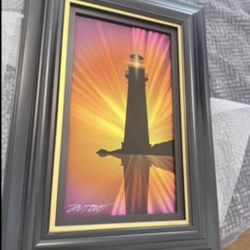 Chris Derubeis ‘Light at Sunset’ Painting 26” x 18” ParkWest Gallery