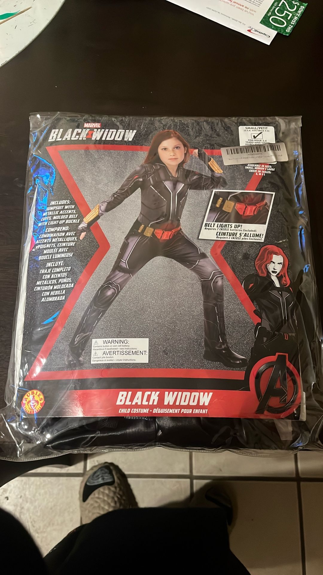 kids, Black Widow Halloween Costume