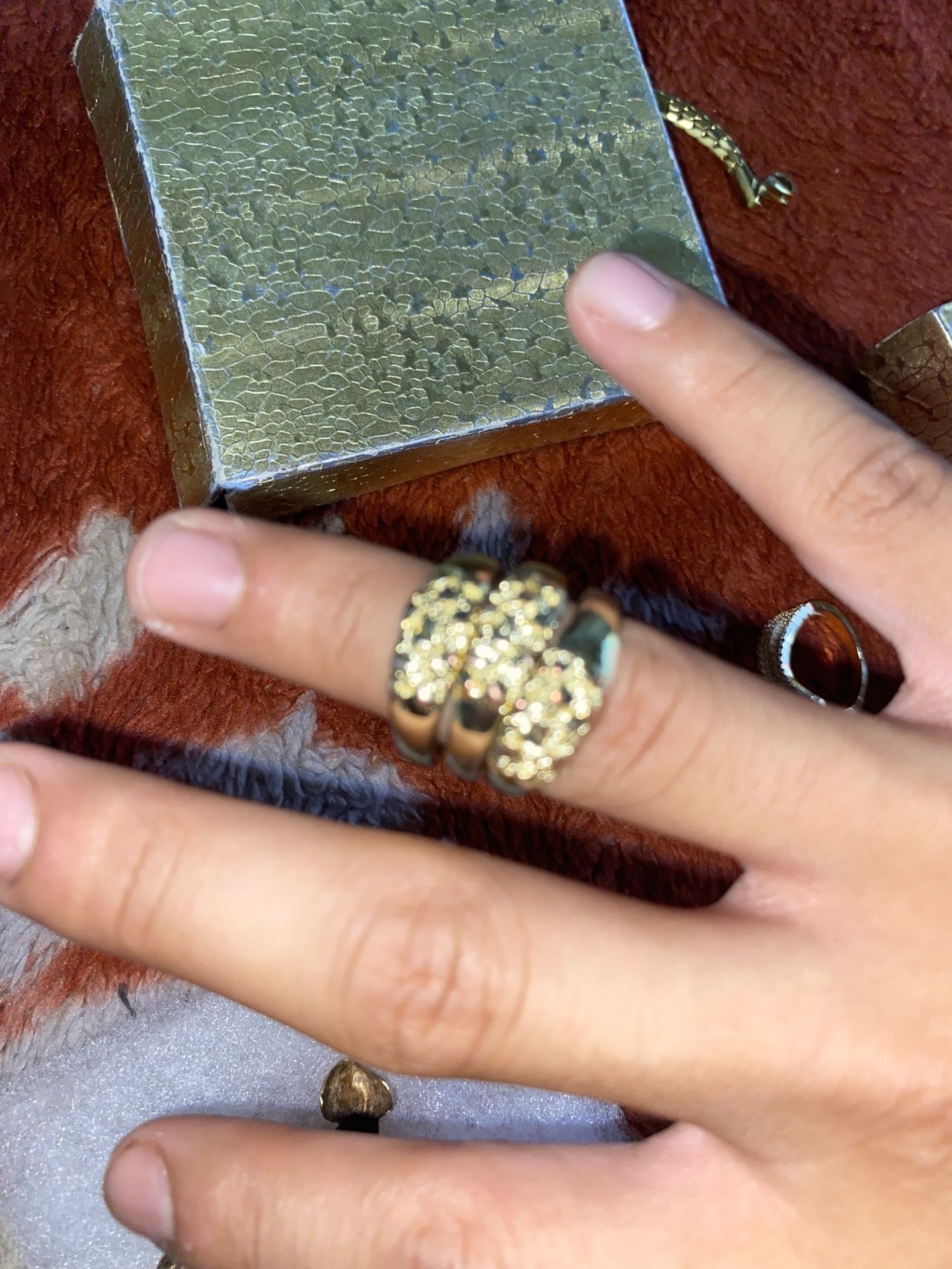 gold plated rings