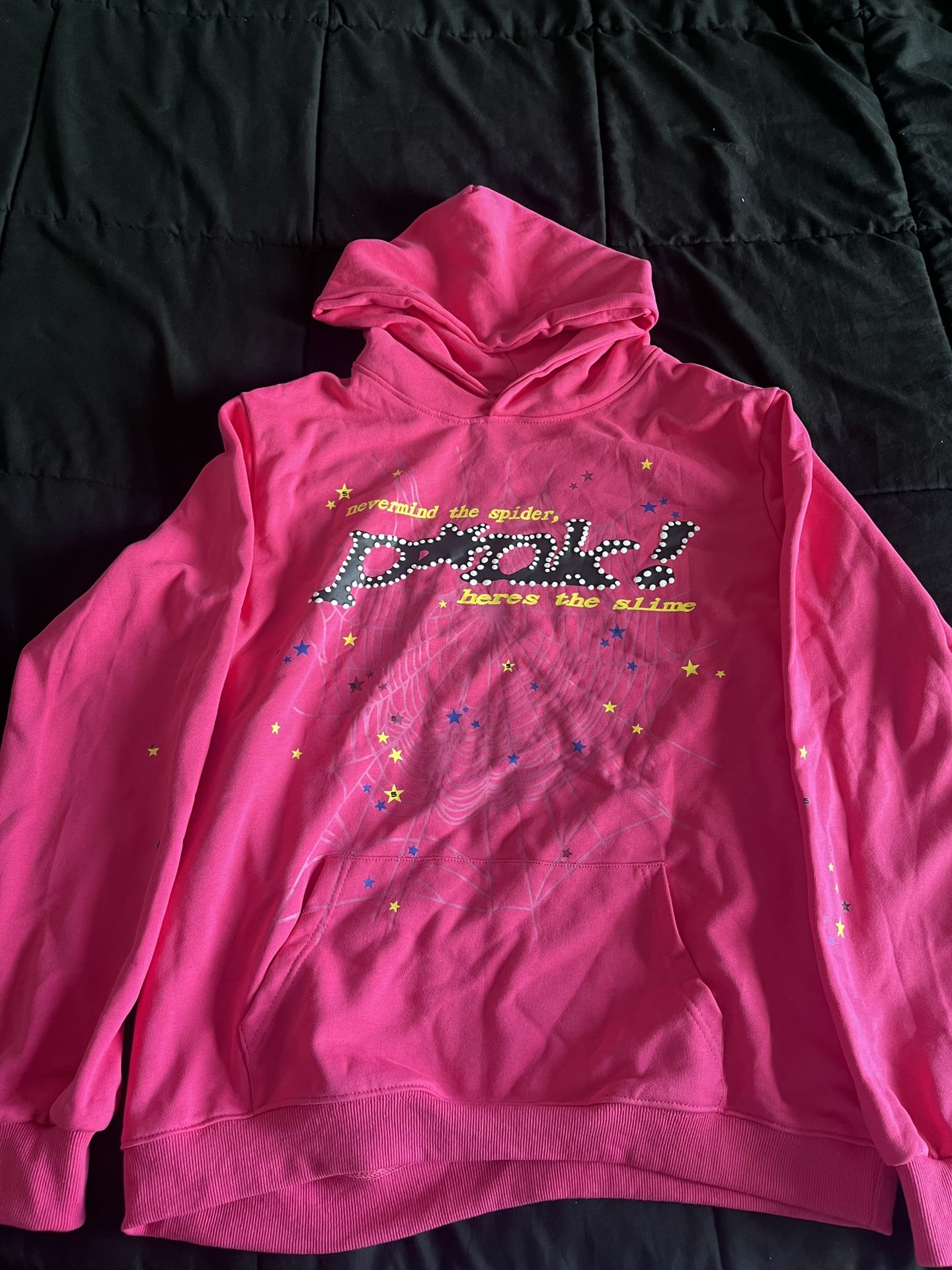 Sp5der Pink Hoodie