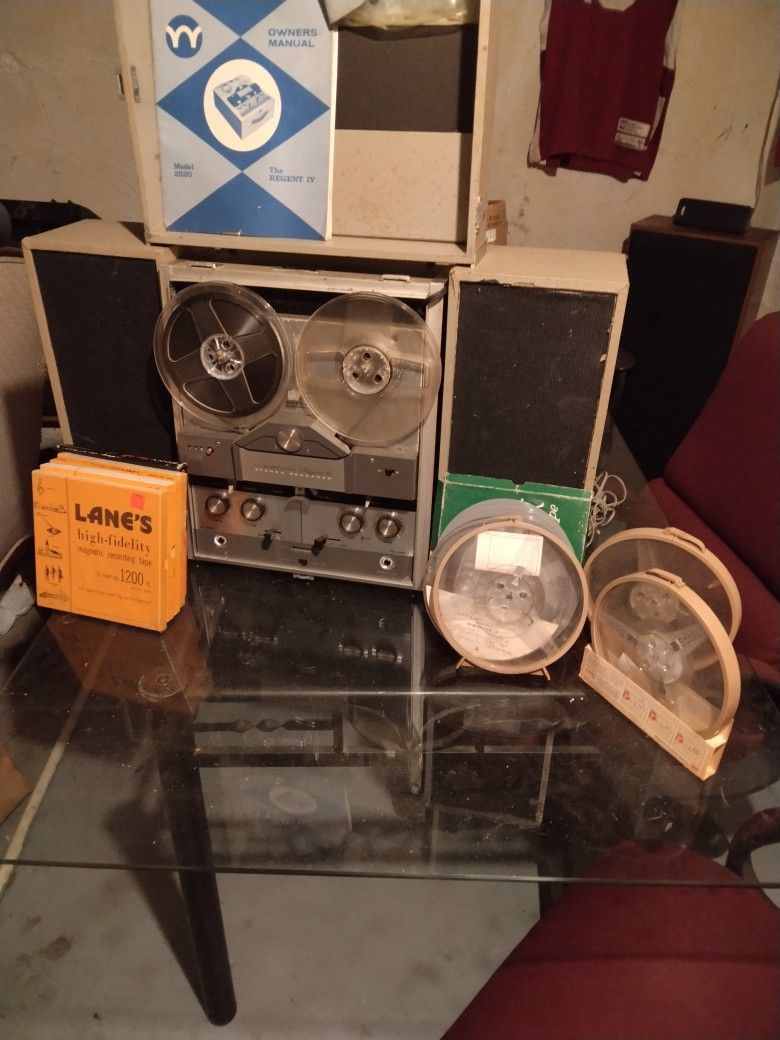 Tape Reel To Reel Recorder Player
