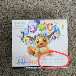 Pokemon Center Prismatic ETB