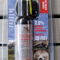 Bear Repellant Spray New In Package