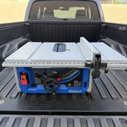 Kobalt 10-in 15-Amp 120-Volt Portable Jobsite Table Saw