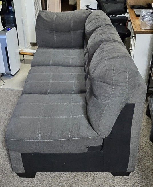 FREE couch/sectional W/ Extra Cushion