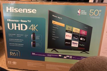 HISENSE ROKU TV UHD 4K R6 50”