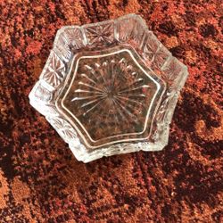 Avon hexagon glass bowl