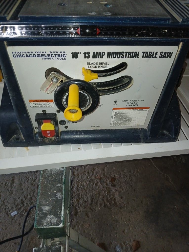 10" Table saw.