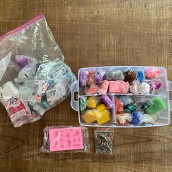 Misc Opened/Used Polymer Clay Lot. 