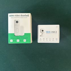 Blink Video Doorbell and Camera Bundle
