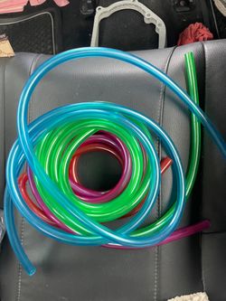 1/4 colored 5ft gas lines minibike